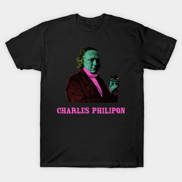 Charles Philipon alternate text/image size ratio T-Shirt by KeepRomanticismWeird
